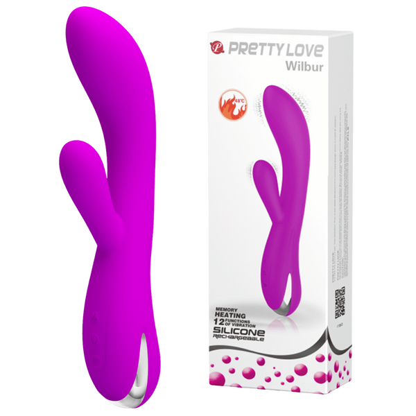 Wilbur Rechargeable Warming Vibrator – Medical-Grade Silicone G-Spot Vibrator One Size > Vibrators > G-Spot