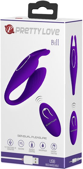 Pretty Love Bill – Waterproof Rechargeable Silicone Stimulator One Size > Sex Toys For Ladies > Clitoral Vibrators and Stimulators