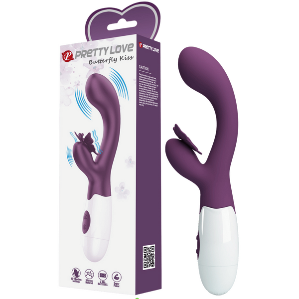 Pretty Love Butterfly Kiss – Vibrator With Clitoral Stimulation Arm One Size > Vibrators > Ladies > Rabbit