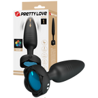 Tarion Light-Up Rechargeable Butt Plug – LED Flashing Silicone Butt Plug One Size > Anal Range > Vibrating Butt Plugs
