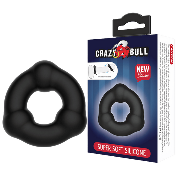 Boven Super Soft Silicone Cock Ring – Premium Soft Medical-Grade Silicone Cock Ring Black > Cock Ring > Single