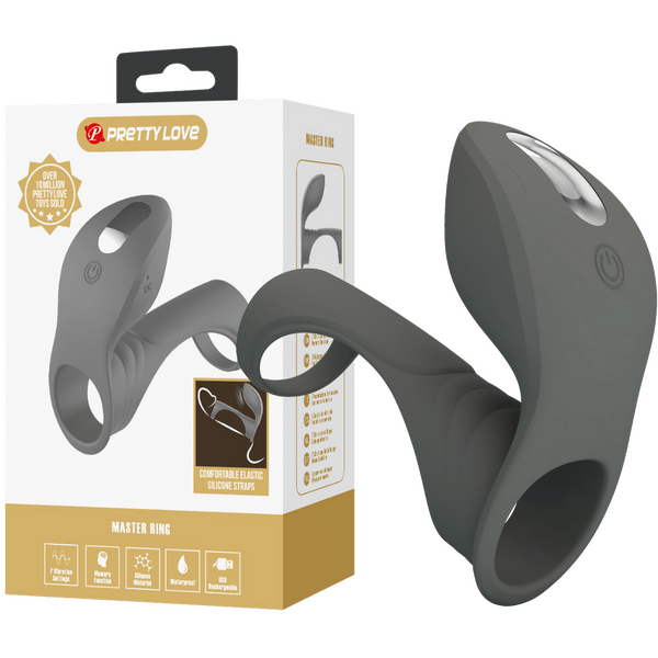Cirrus – Powerful 7-Function Vibrating Penis Ring One Size > Cock Ring > Vibrating