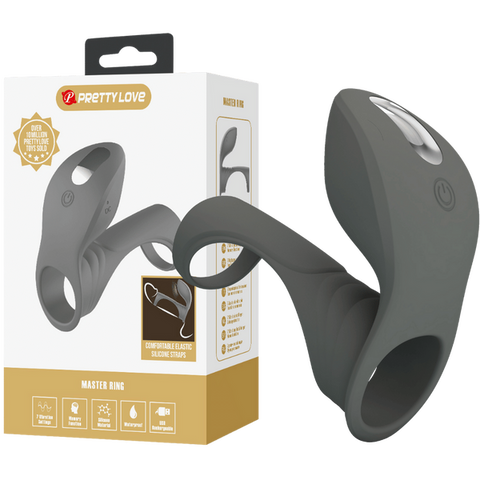 Cirrus – Powerful 7-Function Vibrating Penis Ring One Size > Cock Ring > Vibrating
