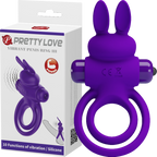 Vibrant Penis Ring III – Silicone Rabbit Cock Ring Vibrator Purple > Vibrators > Ladies > Rabbit