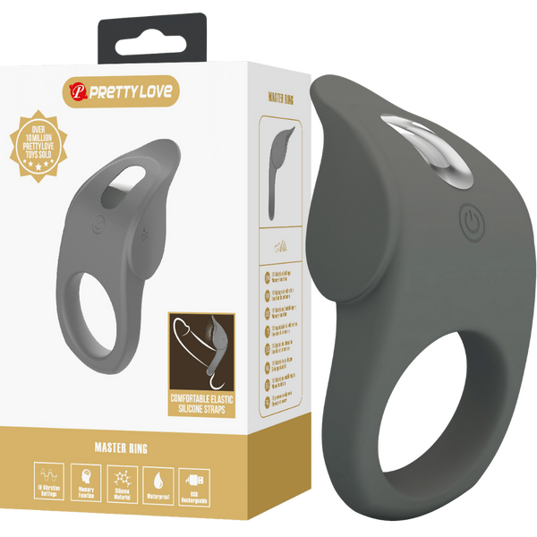 Alto – Silicone Stretchable Vibrating Cock Ring with Skin Sensitive Sensor One Size > Cock Ring > Vibrating