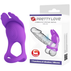 Vibrant Silas – Vibrating Silicone Cock Ring with 7 Vibration Modes Purple > Sex Toys > Couples Toys
