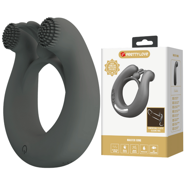 Dahlia – Silicone Dual Motor Vibrating Cock Ring One Size > Cock Ring > Vibrating
