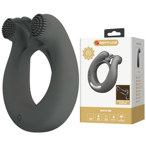 Dahlia – Silicone Dual Motor Vibrating Cock Ring One Size > Cock Ring > Vibrating
