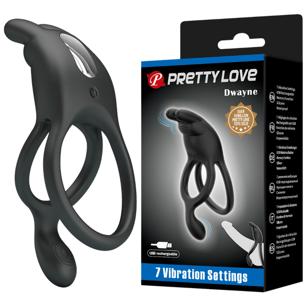 Seth Rechargeable Silicone Vibrating Cock Ring – Powerful Motor, Body-Safe Material, Adjustable Fit One Size > Cock Ring > Vibrating