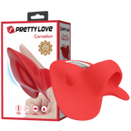 Rose Finger Vibrator Rechargeable Silicone with 7 Vibration Modes Soft Surface Vibrator One Size > Vibrators > Finger Vibrators