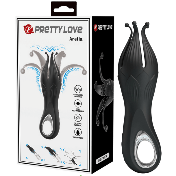 Arella Octopus-Shaped Vibro Penis Trainer – Rechargeable Men's Toy One Size > Sex Toys For Men > Masturbators > Vibrating