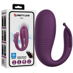 Prettylove Klay Byzantium – App Control Silicone Thrusting Egg Vibrator One Size > Sex Toys For Ladies > Clitoral Vibrators and Stimulators