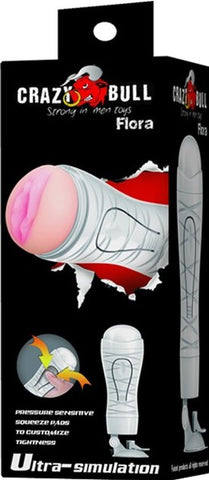 Flora Pussy Masturbator – Lifelike Sleeve with Suction Cup Base Stroker > Sex Toys For Men > Masturbators > Manual