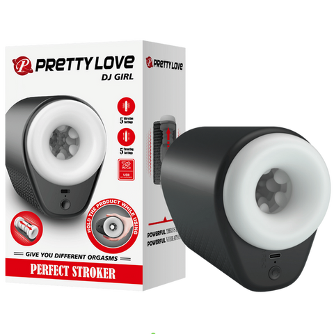 DJ Girl Perfect Stroker – Multi-Speed Thrusting Masturbator Cup