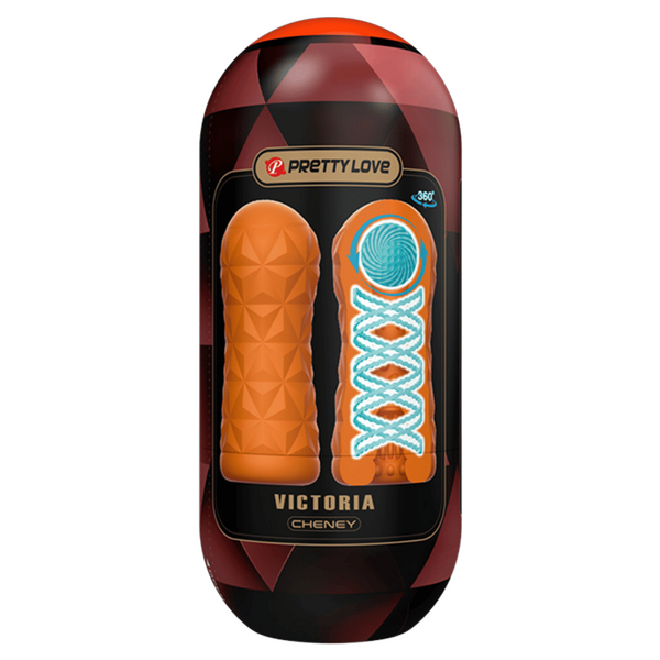 Victoria Masturbator Sleeve – Reusable Stimulation Sleeve with Coil and Ball Cheney > Sex Toys For Men > Masturbators Cup