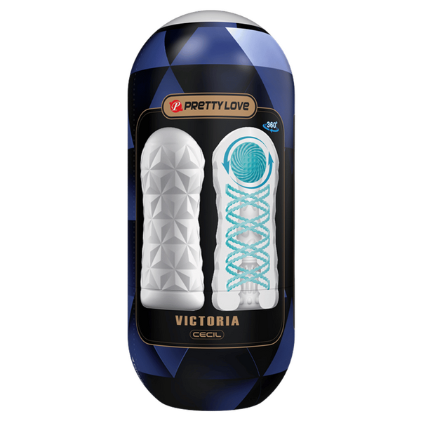 Victoria Masturbator Sleeve – Reusable Stimulation Sleeve with Coil and Ball Cecil > Sex Toys For Men > Masturbators Cup