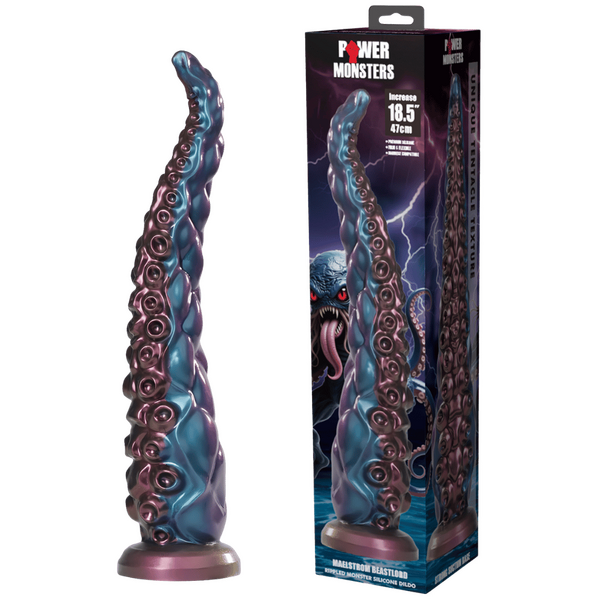 Maelstrom Beastlord – 18.5 Inch Wavy Double Layered Tentacle Dildo Default Title > Dildos > Oversized Toys