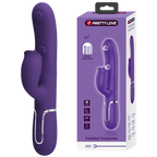 Pretty Love Gigi – 3-in-1 Multi-Function Rabbit Vibrator with 7 Settings Dark Purple > Vibrators > Ladies > Rabbit