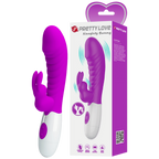 Naughty Bunny – Dual Stimulator Vibrator With G-Spot And Clitoral Vibration Pink > Vibrators > Ladies > Rabbit