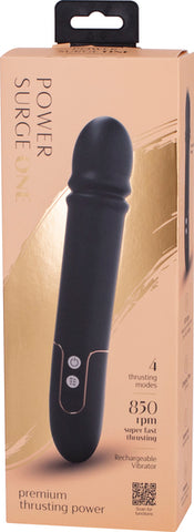 Power Surge One – Waterproof Silicone Thrusting Vibrator with USB Charging