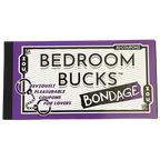 Bedroom Bucks - 30 Bondage Themed IOU Coupons One Size > Novelties > Gag Gifts
