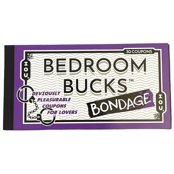Bedroom Bucks - 30 Bondage Themed IOU Coupons One Size > Novelties > Gag Gifts
