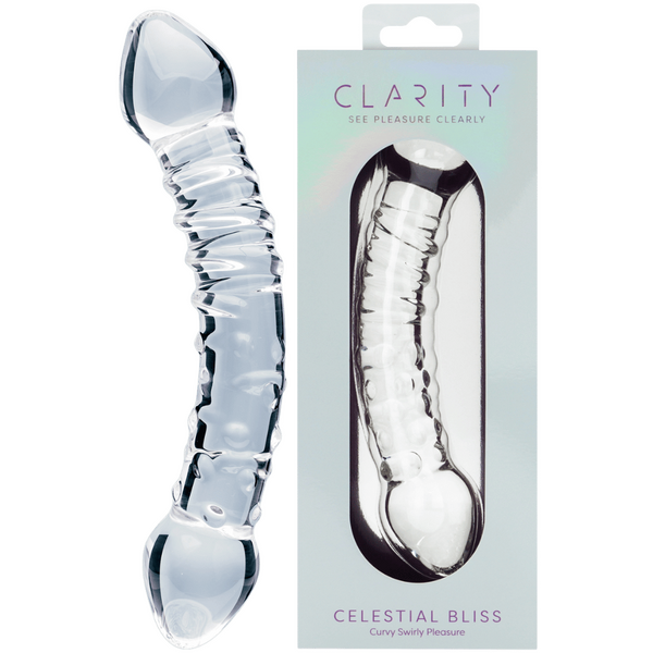 Celestial Bliss 5.9 Inch Double-Ended Borosilicate Glass Dildo One Size > Glass > Dildos