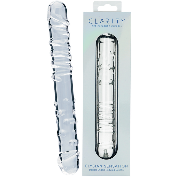 Elysian Sensation 7.1 Inch Double-Ended Borosilicate Glass Dildo One Size > Glass > Dildos