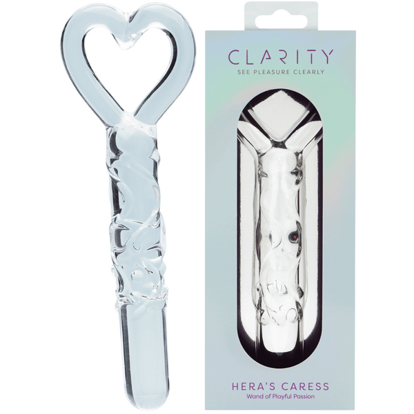 Hera’s Caress Handblown Borosilicate Glass Dildo 5.9 Inch Durable Intimate Accessory One Size > Glass > Dildos