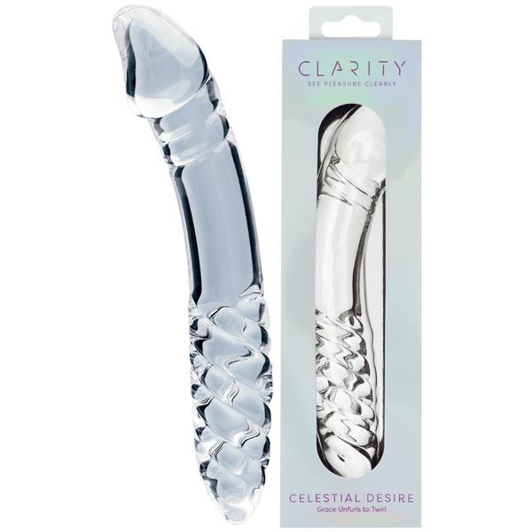 Celestial Desire 7.4 Inch Double-Ended Borosilicate Glass Dildo One Size > Glass > Dildos