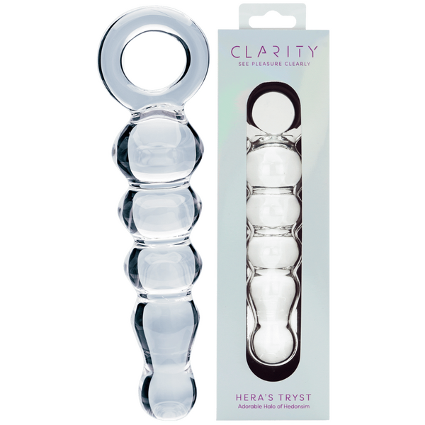 Hera's Tryst – 4.9 Inch Handblown Borosilicate Glass Dildo One Size > Glass > Dildos
