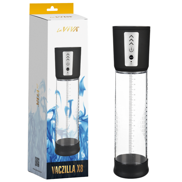 Vaczilla X8 USB Electronic Penis Pump – 3 Adjustable Pressure Levels Phthalates-Free One Size > Pumps > Penis Pumps Electric