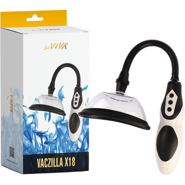 Vaczilla X18 (Transparent) – USB Rechargeable Silicone Rim Vagina Pump One Size > Pumps > Female Pumps