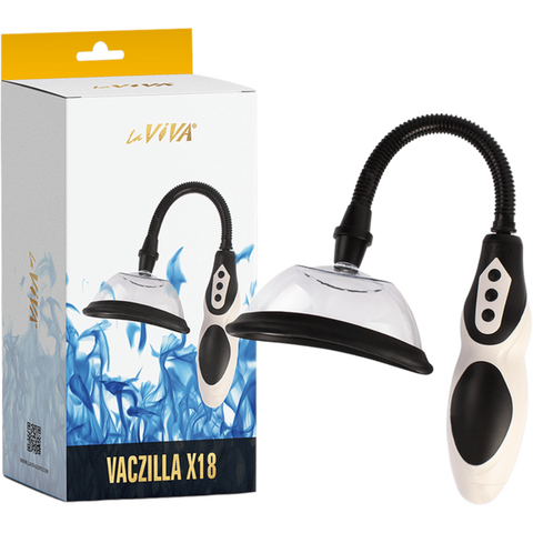 Vaczilla X18 (Transparent) – USB Rechargeable Silicone Rim Vagina Pump One Size > Pumps > Female Pumps