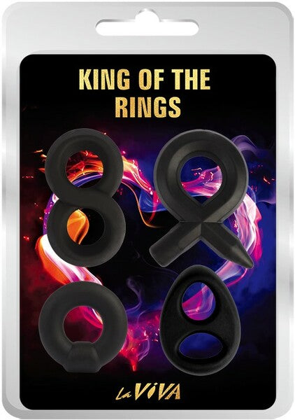 Laviva King of the Rings – Premium Silicone Cockring Set One Size > Cock Ring > Sets