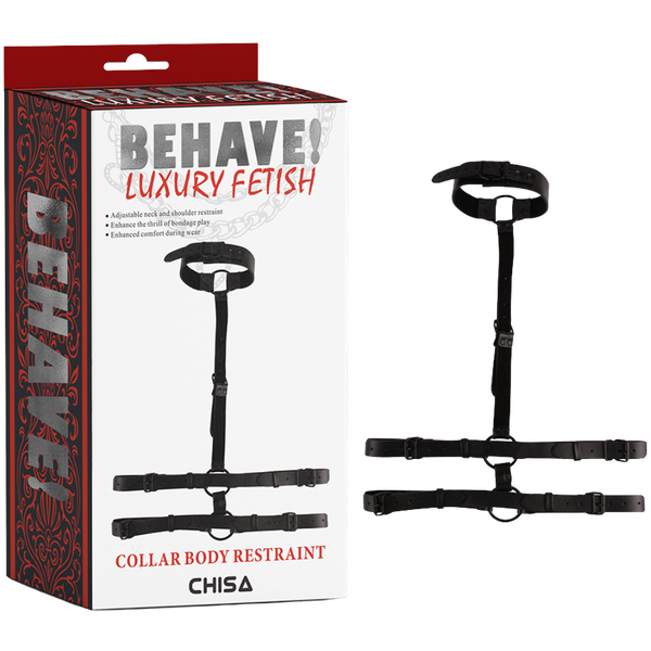 Collar Body Restraint – Adjustable Bondage Restraint One Size > Bondage Gear > Collars & Leashes