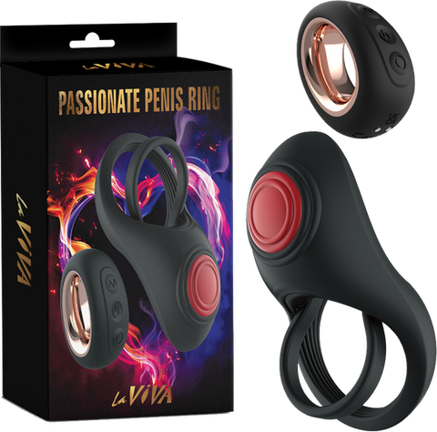 LaViva Passionate – Remote-Controlled 1.75 Inch Penis Ring One Size > Cock Ring > Vibrating