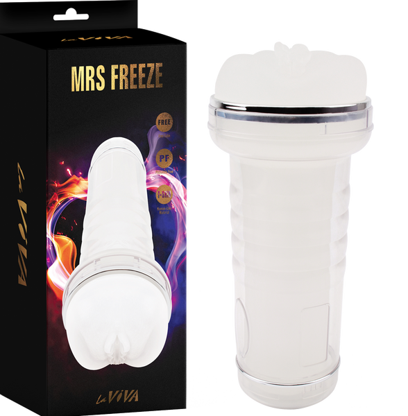 Laviva Mrs Freeze Masturbator Sleeve – Phthalate-Free Soft Realistic Feel Male Sleeve One Size > Sex Toys For Men > Masturbators > Vibrating