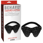Love Is Blind Drop Pattern – Adjustable Elastic Strap Sensation Enhancer One Size > Bondage Gear > Blindfolds
