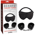 Temptation Bondage Kit – Adjustable Collar and Handcuffs Bondage Kit One Size > Bondage Gear > Bondage Kits