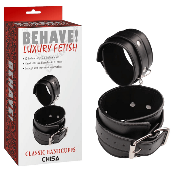Classic Hand Cuffs – Adjustable Metal Hook Restraint Accessory One Size > Bondage Gear > Handcuffs