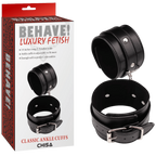 Classic Ankle Cuffs – Fully Adjustable Metal Hook Ankle Cuffs One Size > Bondage Gear > Restraints