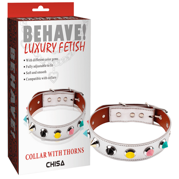 Collar with Thorns – Fully Adjustable Collar Accessory Secondary image