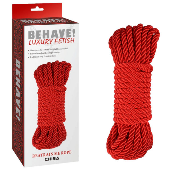 Reatrain Me Rope – 10 Meter Soft Durable Woven Rope for Rope Play One Size > Bondage Gear > Rope