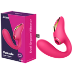 Duende - 10 Vibration And 5 Suction Patterns Waterproof Vibrator Default Title > Sex Toys For Ladies > Air Pulsation