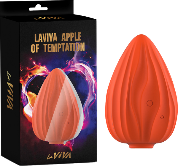 Apple Of Temptation - Waterproof 5 Mode Suction Vibrator 61Mm X 95Mm Orange > Sex Toys For Ladies > Air Pulsation