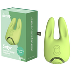 Satyr – Waterproof Silicone Vibrator with Tapping and Vibration Functions One Size > Vibrators > Ladies > Clitoral Vibrators and Stimulators