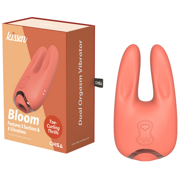 Bloom – Waterproof Silicone Vibrator with Suction and Vibration Features One Size > Vibrators > Ladies > Clitoral Vibrators and Stimulators