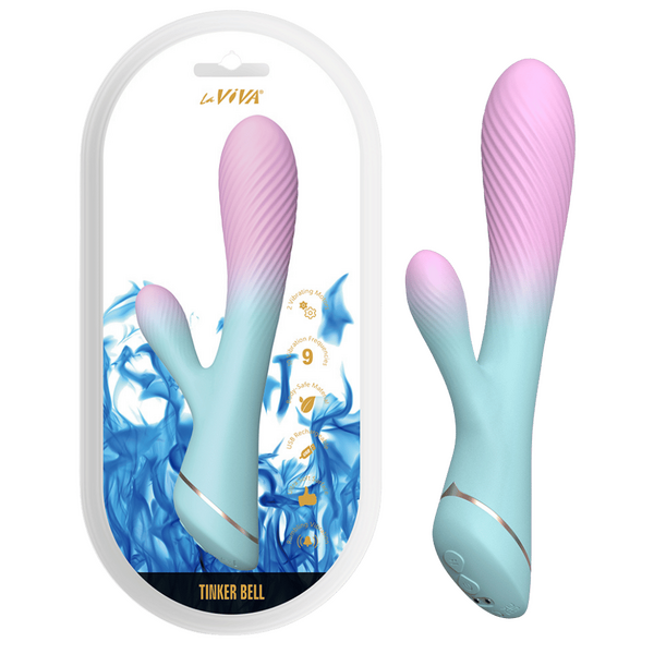 Tinker Bell – Waterproof Rechargeable Vibrator with Dual Motors and 9 Frequencies One Size > Vibrators > Ladies > Rabbit