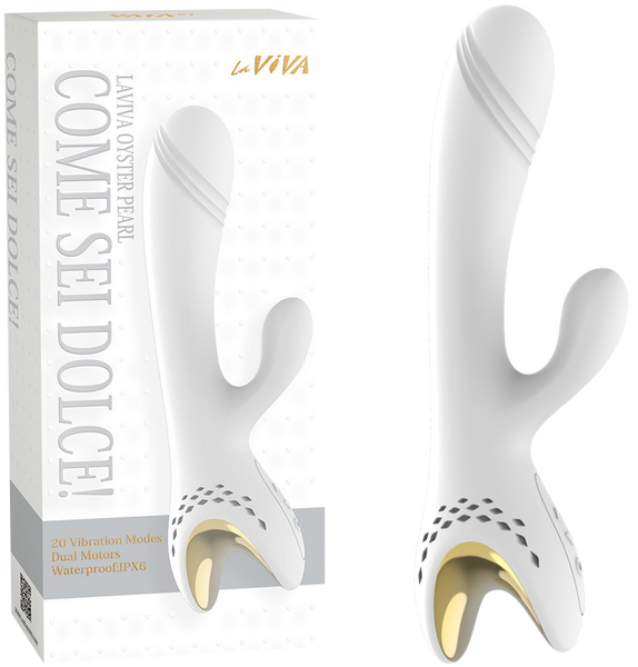 Come Sei Dolce – Luxury Vibrator with 20 Vibration Modes One Size > Vibrators > Ladies > Rabbit